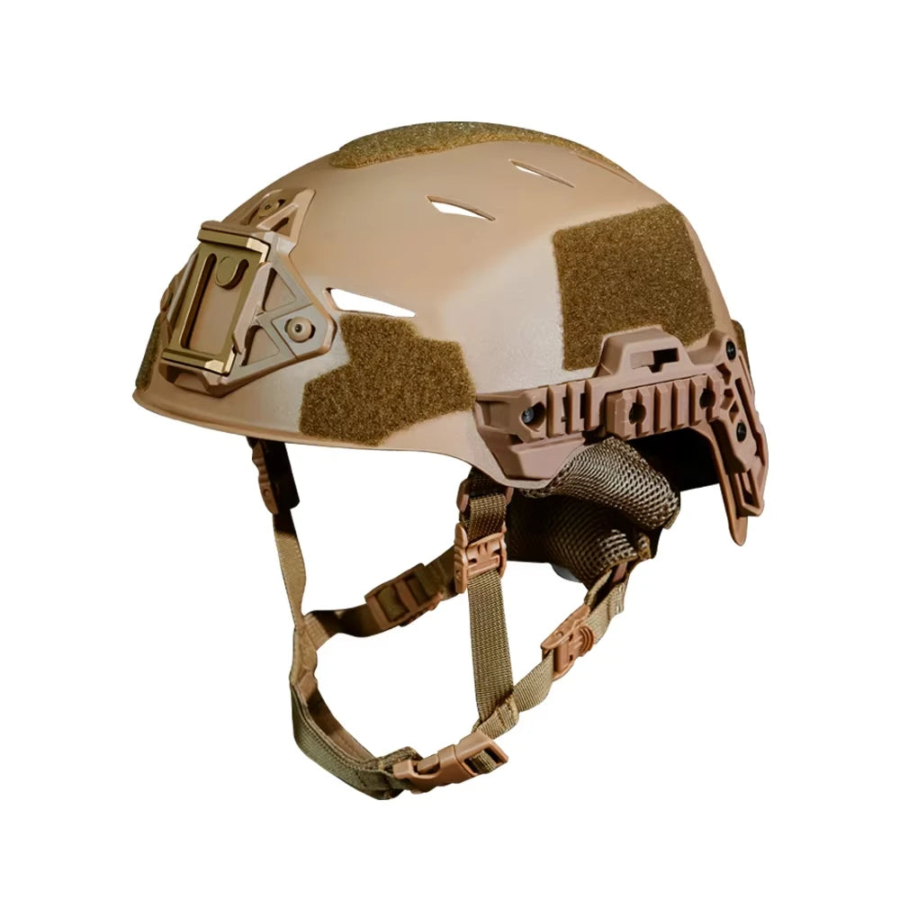 BOOIU Wendy Tactical Helmet With Multi Function Rails And Adjustable Knobs For Outdoor Cs Paintball Games Explosion Proof Helmet