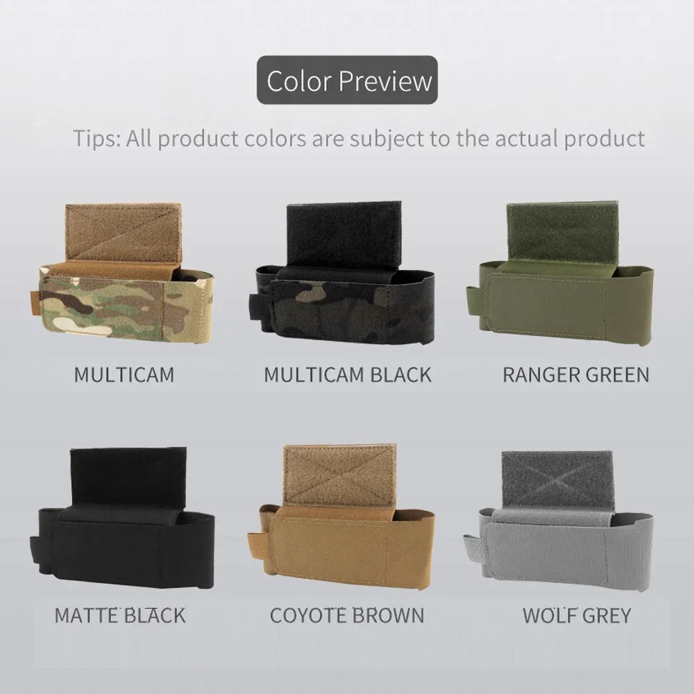 IFAK Tactical Tourniquet Pouch Holder Trauma Shears EMT Storage Bag EDC Flashlight CAT Medical Scissor Molle Belt Pouch