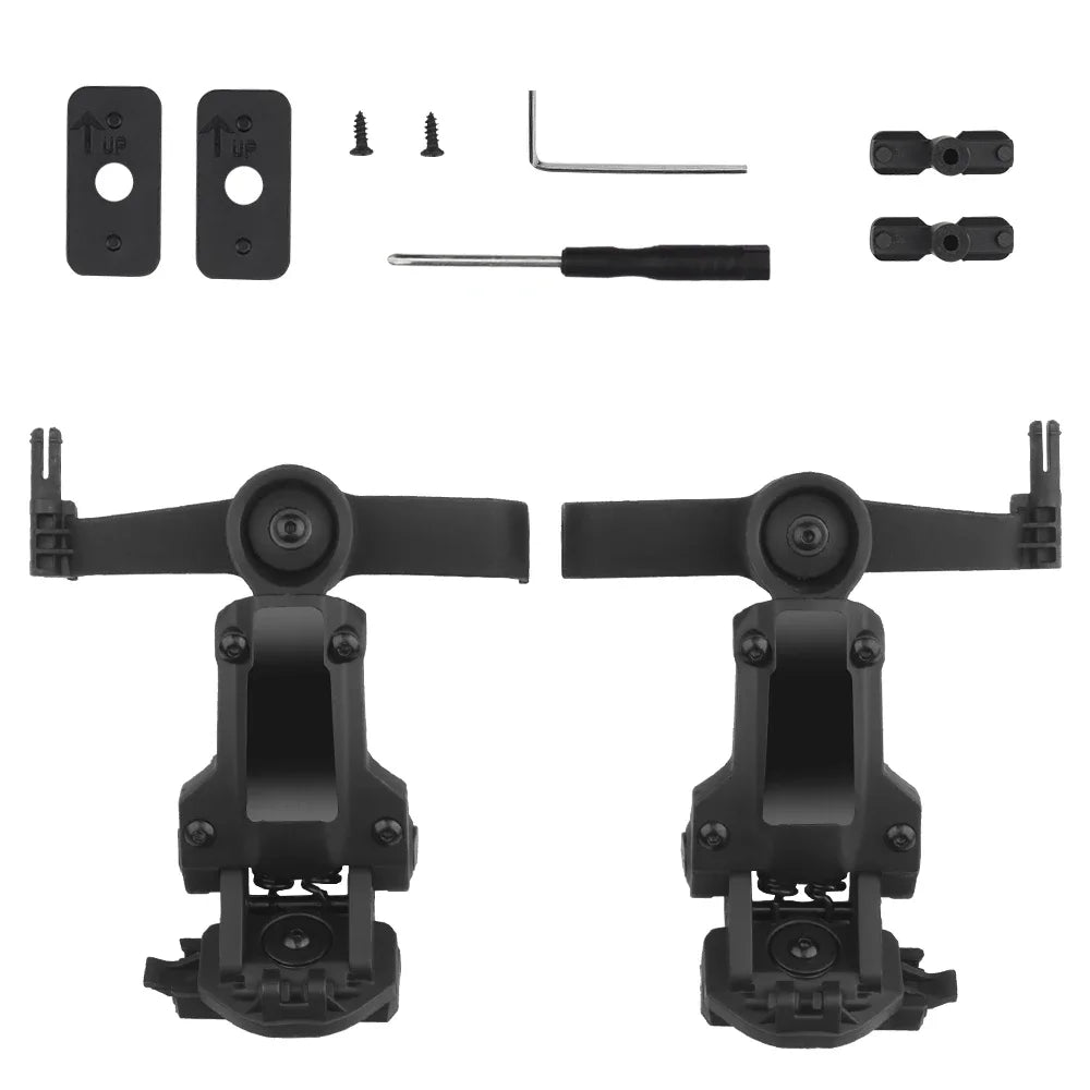 Tactical Helmet Hanging Bracket Adapter Side Rail Mount Adapter Headphone Hanging Bracket Adapter