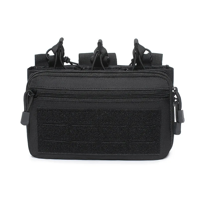 EDC Molle Tactical Pouch Waist Pack Compact Utility Pouches Waist Belt Bag Medical Bags Outdoor Hunting Vest Accessories Bag
