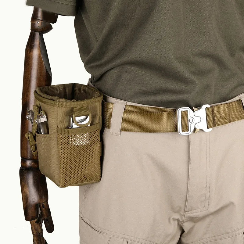 Outdoor sports tactical bag, small hanging bag accessories, portable tactical waist bag, Molle small recycling bag, slingshot