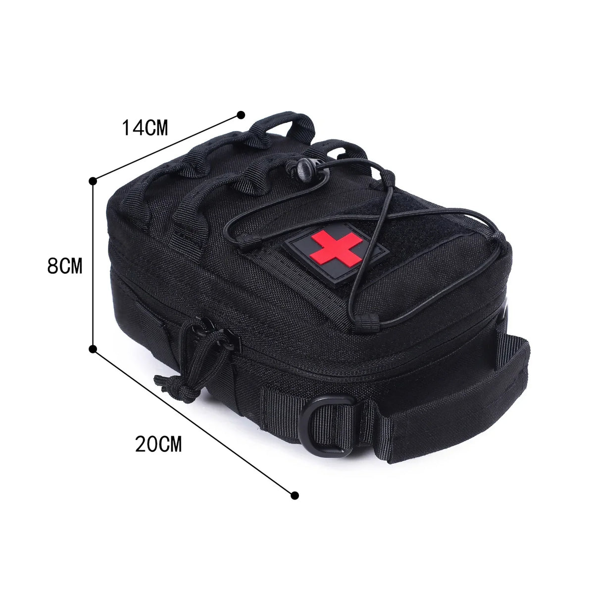 Tactical Molle EDC Pouch First Aid Kit Bag Medical IFAK Pouch EMT Bag Torch Waist Pack Backpack Hunting Accessories