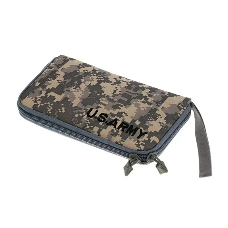 Tactical Handgun Case with Locking Zipper, Large Pistol Sleeve, Rugged Lightweight, Portable Shooting Accessory