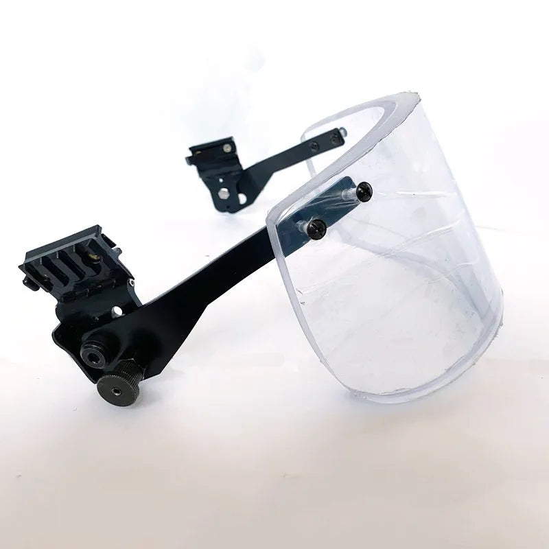 Face Shield Nij 3a For Ballistic Picatinny Railed Tactical Helmet Military Bulletproof Visor