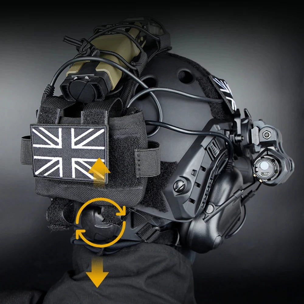 COD Tactical Helmet Set Airsoft Call of Duty 19 Protective Equipment with Ghost Skull Mask Signal Light NVG Model for CS Cosplay