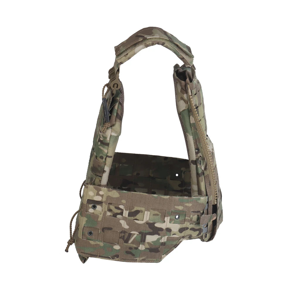 LV-120 Tactical Plate Carrier SS Style Modular MOLLE Vest with Quick Release Reactive Cummerbund Hunting Airsoft Training Gear
