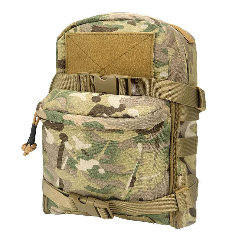 Mini Hydration Bag Outdoor Tactical Backpack Water Bladder Carrier Zipper Pouch Hunting Bag 1000D Nylon Outdoor Sports