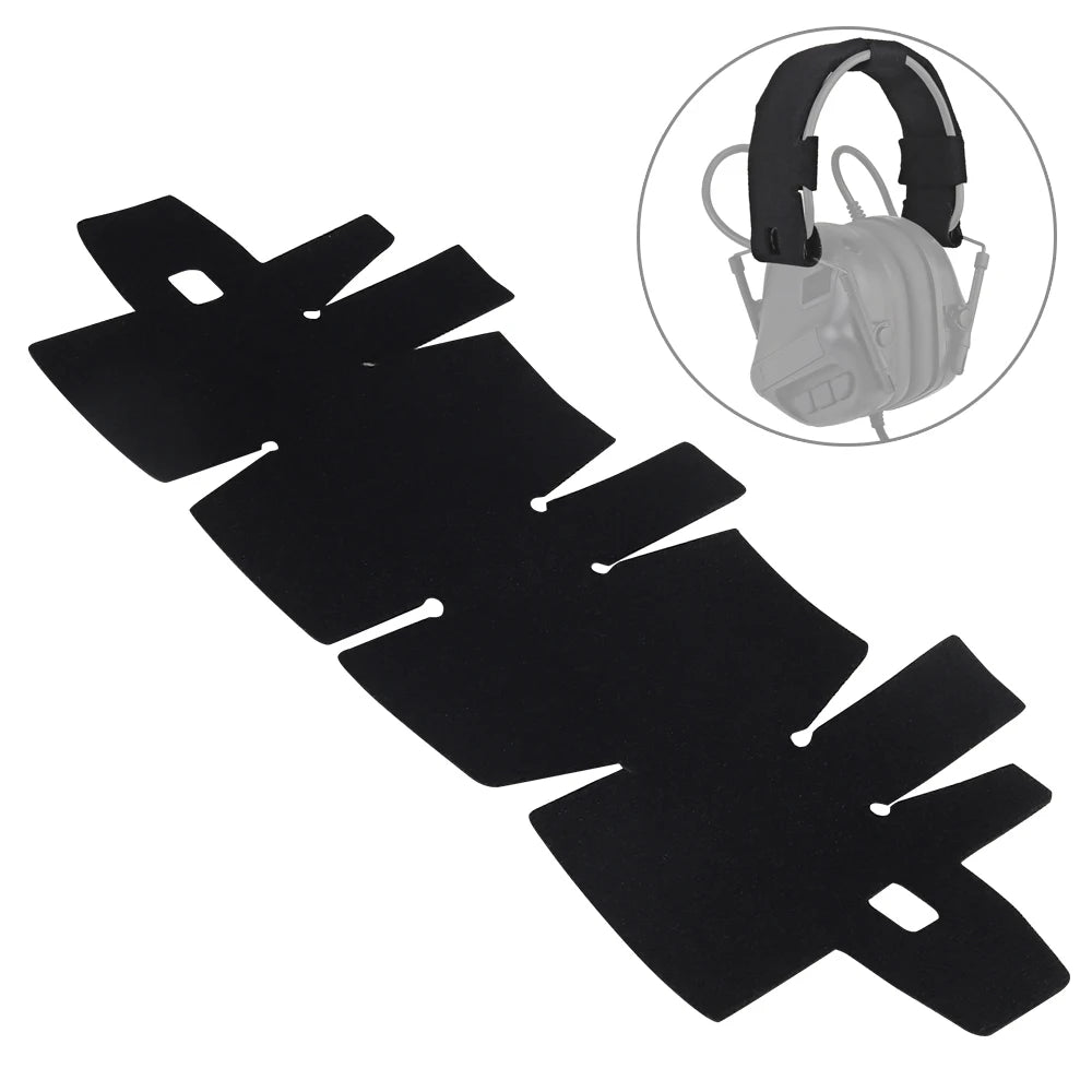 Outdoor Headset Cover Sticker Tactical Headphone Headband Protection for Tactical Earmuffs Microphone Hunting Headphone Cover