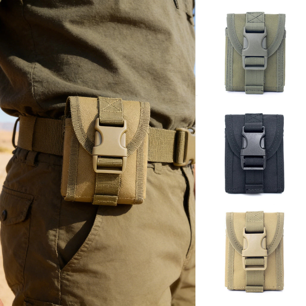 Compact Tactical EDC Cigarette Pouch Tools Organizer 1000D Nylon Water Resistant MOLLE Backpack Vest Hunting Mag Bag Waist Pack