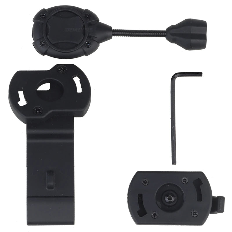 Tactical Helmet Light 3 Modes LED Flashlight Multifunctional Energy Saving Outdoor Night Lighting for Laser Hunting Helmets Lamp