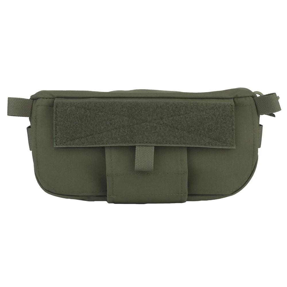 Tactical Drop Pouch Hanger Pouch Compact Abdominal Dangler Pack Quick Release Shoulder Bag Vest Plate Carrier Airsoft Gear