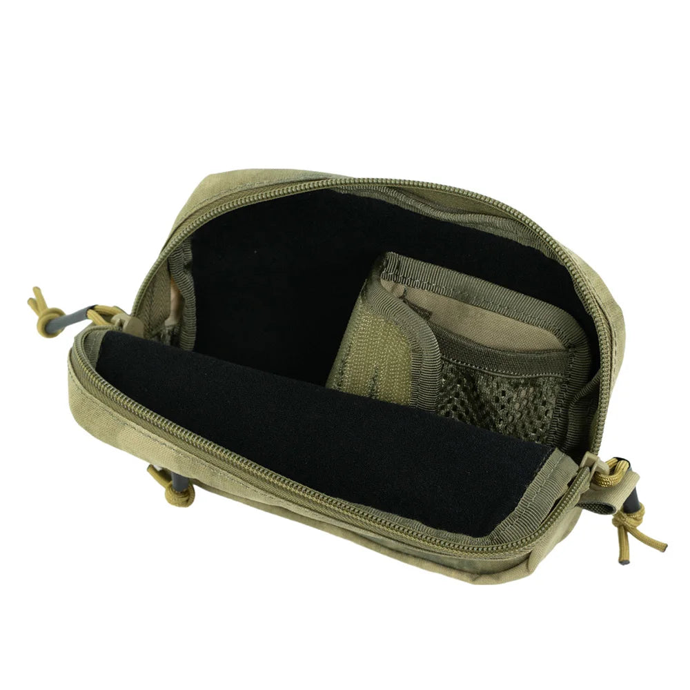 Outdoor Multi-purpose GP Horizontal Sundries Bag Tactical Vest Molle Waist Pouch Chest Rig Accessory Bag