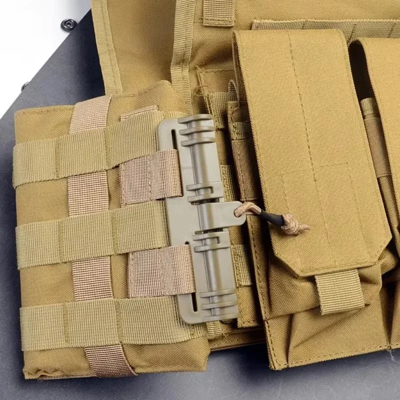 New portable Hunting vestuniversal MOLLE quick release buckle