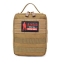 Tactical MOLLE First Aid Pouch Nylon Water Resistant EDC Medical Bag Organizer for Outdoor Hiking Camping Hunting