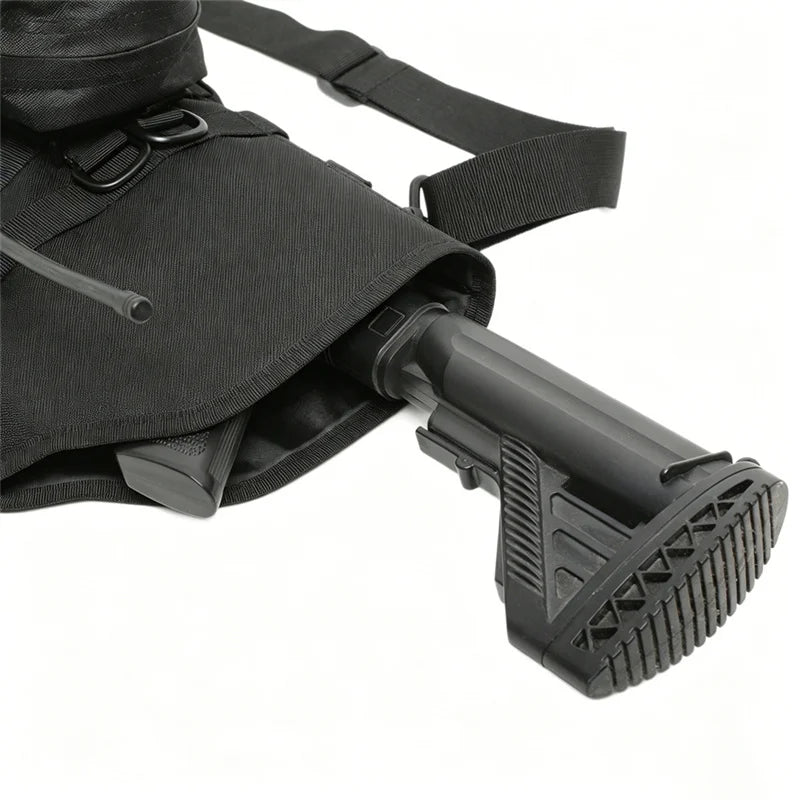 Tactical Gun Bag Military Outdoor Hunting Rifle Backpack Molle Handheld Gun Bag Single Shoulder Color Bullet Gun Equipment