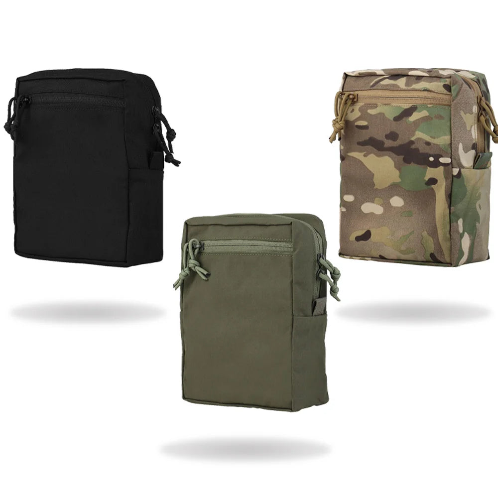 OPHIDIAN  Square-shaped miscellaneous Molle system zipper waist bag, outdoor waist belt small bag, GP camouflage accessory bag
