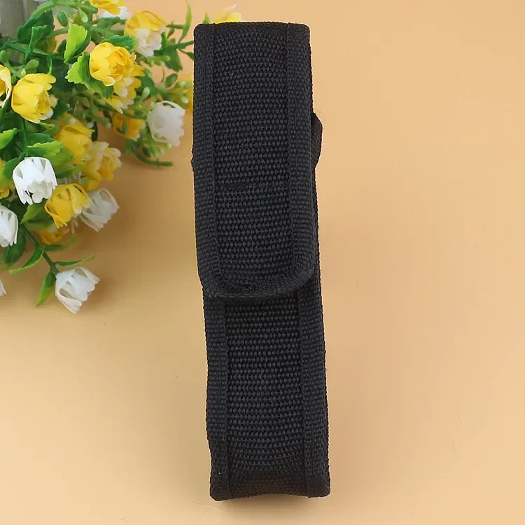 Nylon Waist Belt Pack Hunting Bags 360 Degrees Rotatable Flashlight Pouch Organizer Outdoor Hunting Camping Hiking Multi-tools