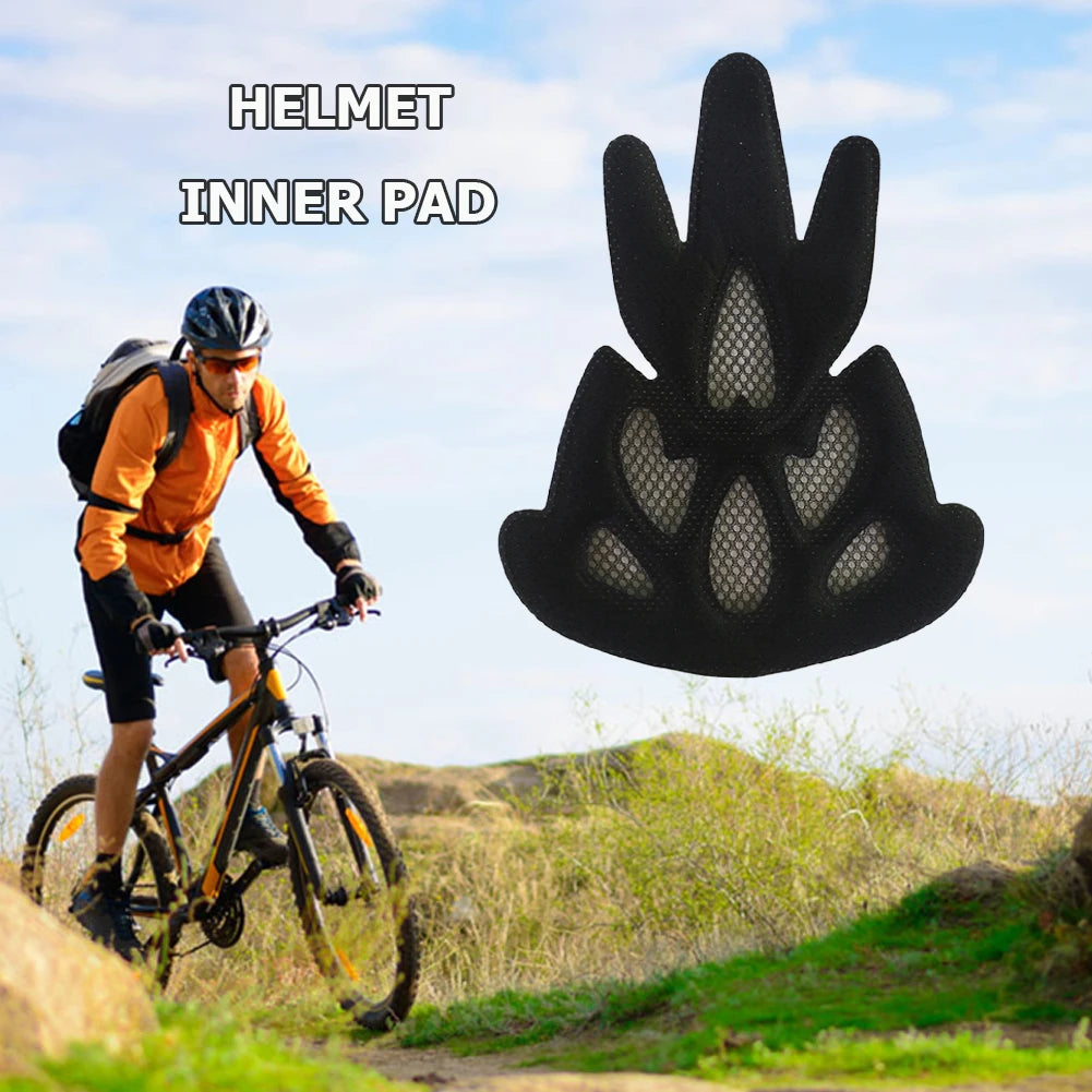 Helmet Inner Foam Pads Kits Sealed Lining Sponge for Electric Motorcycle Bicycle