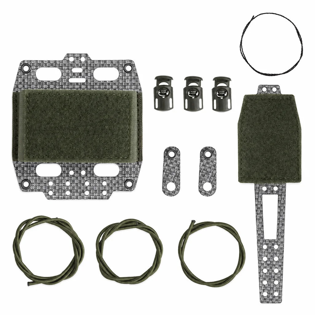 Multifunctional Helmet Battery Storage Pouch Night Vision Holder Bag Retention Strap Tactical Helmet Shockproof Case for PVS31