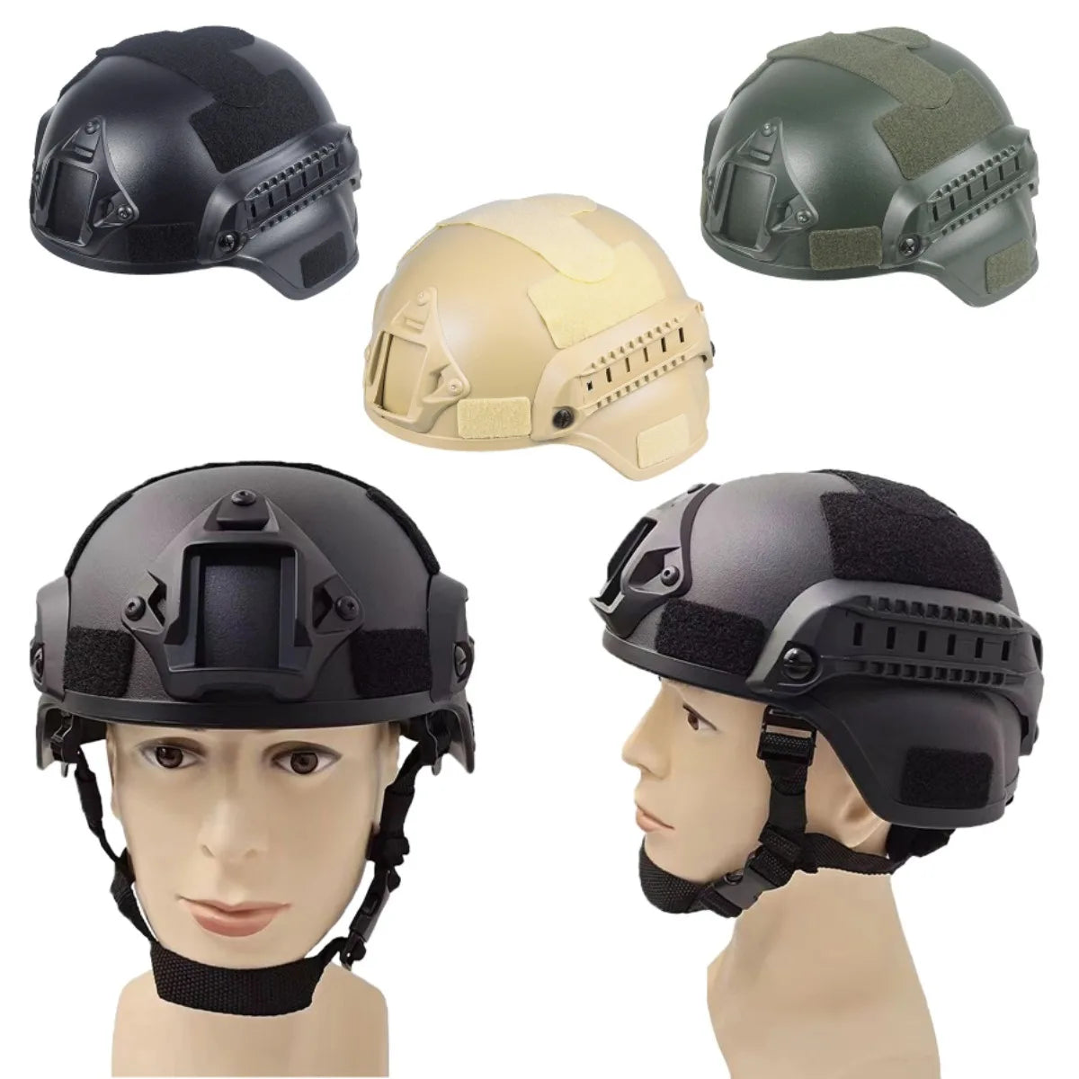 Tactical MICH2000 Softair MH Tactical Helmet FAST Helmet Protective Gear For Paintball CS SWAT Cycling Outdoor Sports Equipment