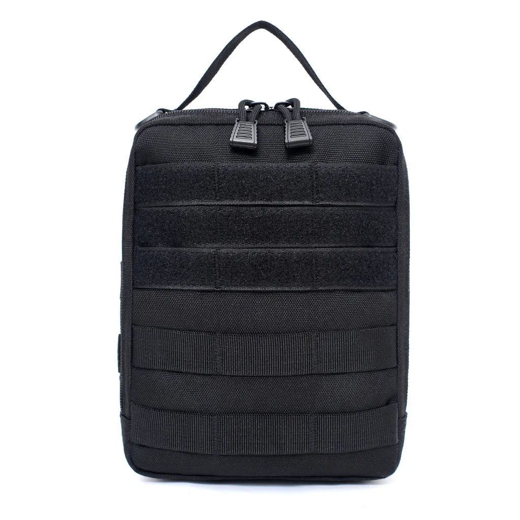 Outdoor EDC Bag Tactical Nylon Handbag Outdoor First Aid Survival Bag MOLLE Accessory Bag Medical Storage Waist Bag Tool Bag