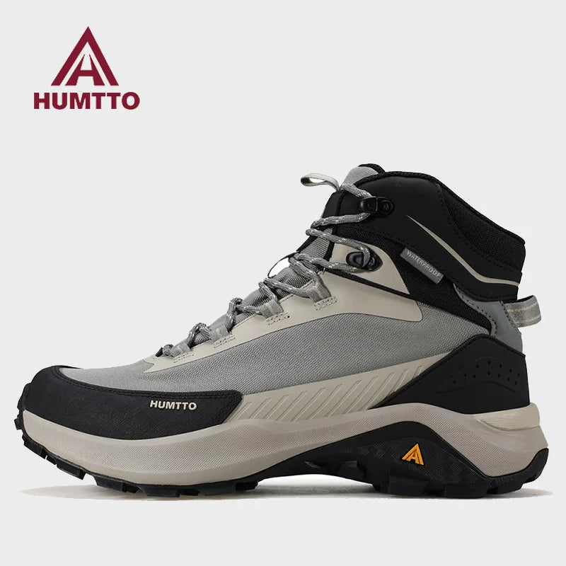 HUMTTO Hiking Shoes Men waterproof Sports Climbing Shoes ankle travel boots hunting boots Warm outdoors Trekking Sneakers