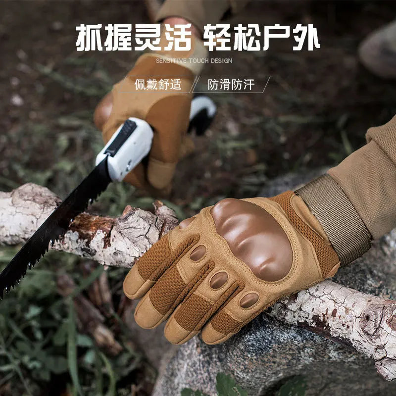 Touch Screen Tactical Gloves Full Finger For Motorcycle Cycling Camping Hiking Climbing Hunting Fitness Work Protection