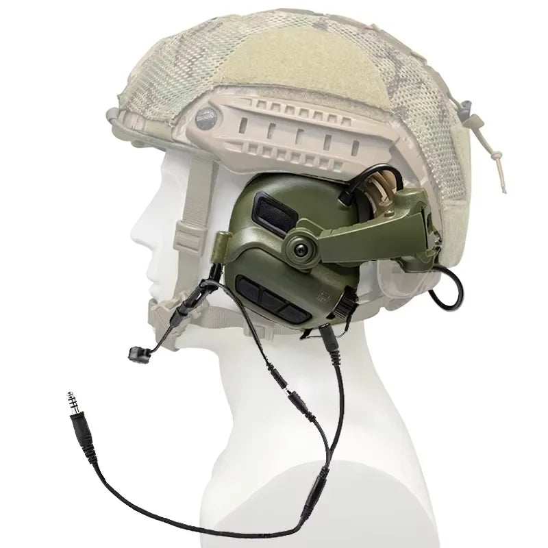 EARMOR - Tactical headphones, combat air gun shooting earmuffs, professional version electronic shooting earmuffs