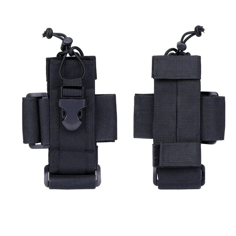 Radio Pouch Walkie Talkie Holster Nylon Waist Pack Belt Bag Pocket  Hunting Accessories