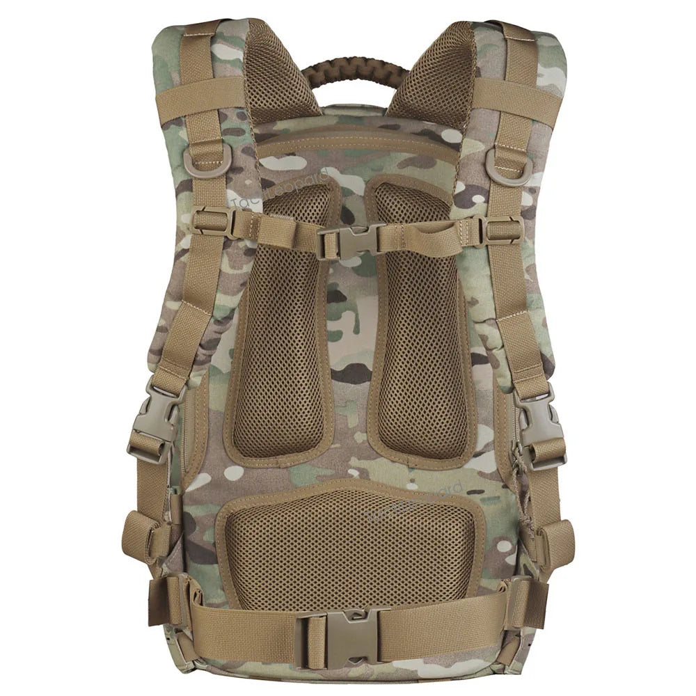 Outdoor Comfort Heavy Duty Backpack DE MK2 Tactical Multifunctional 25L Large-capacity Bag Assault Molle Pack Mission Knapsack