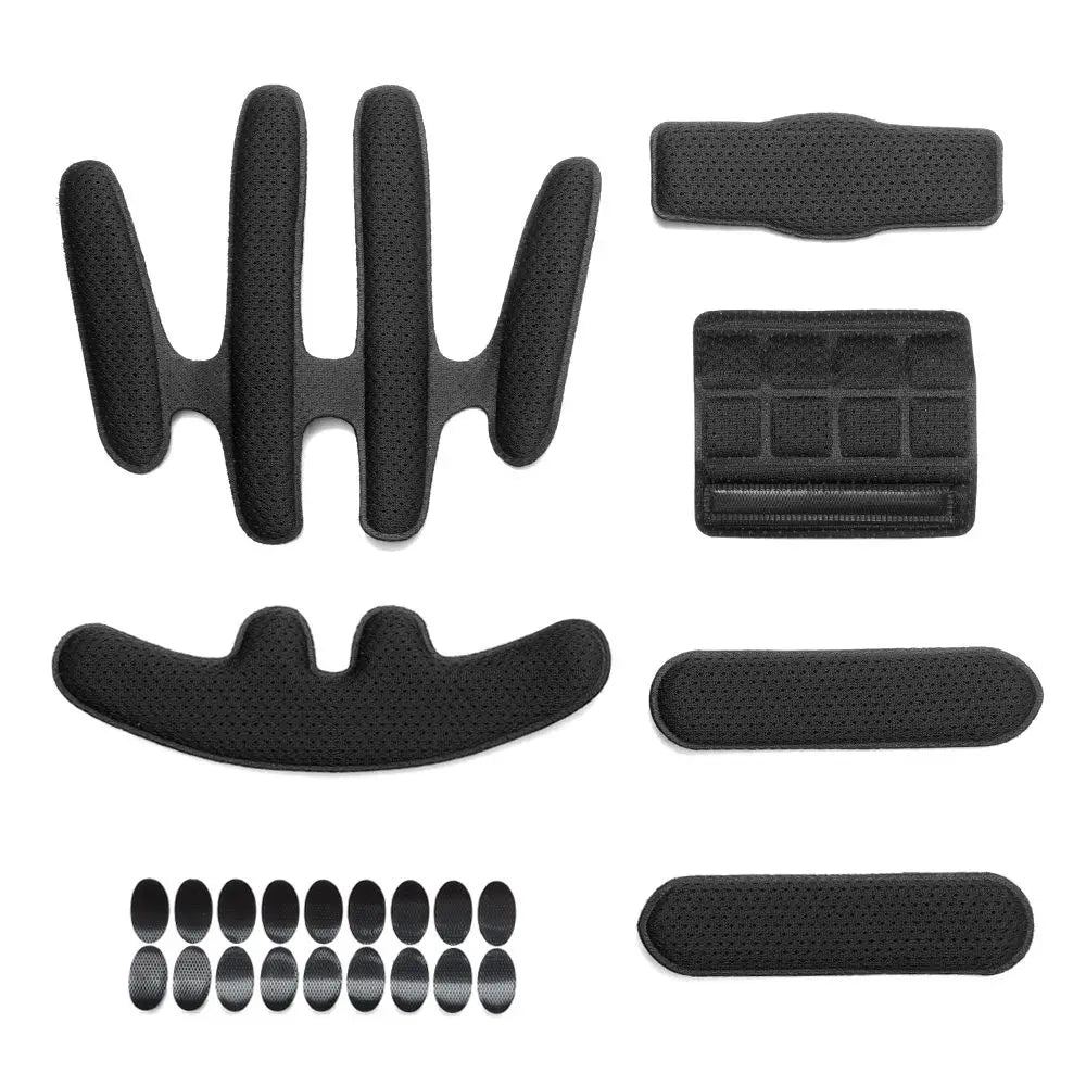 24pcs/set Motorcycle Bicycle Sponge Universal Replacement Foam Pads Set Helmet Inner Padding Kits Protection Pad
