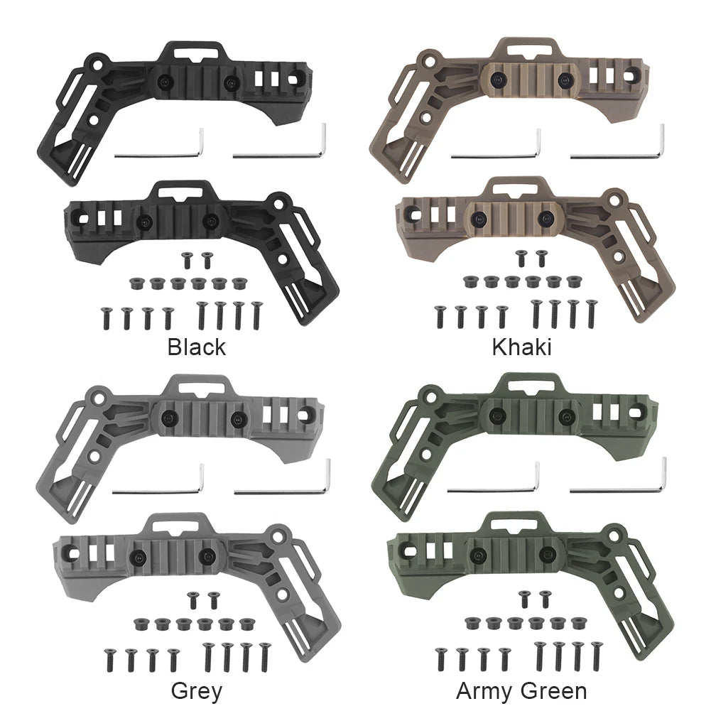 Helmet Side Guide Rail Nylon ARC Helmet Mount Rail Professional Helmet Guide Rail Adapter for Wendy Helmet Accessories