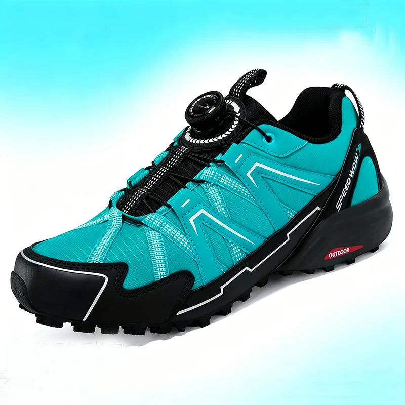 Men Hiking Shoes Outdoor Climbing Mesh Breathable Travel Walking Shoes Male Non-Slip Wear Resistant Comfortable Sneaker