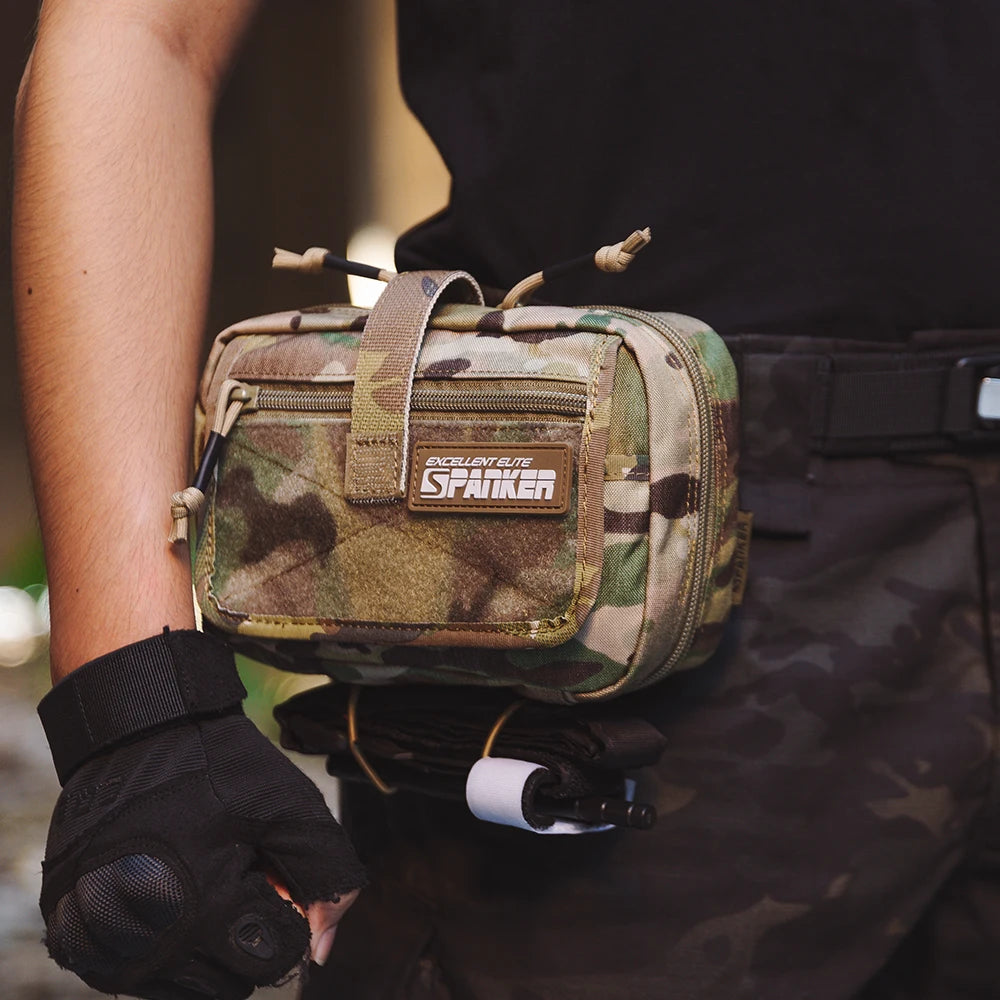 Outdoor Tactical Accessories Bag Molle Pouch EDC Tool Bag  Utility Tactical Waist Pack Hunting Equipment Bag
