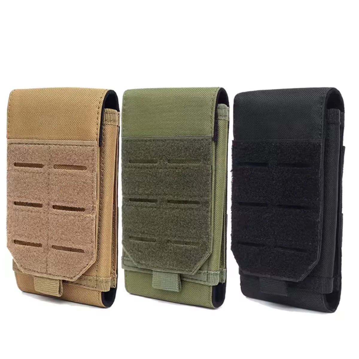 Molle Laser Pouch Tactical Cell Phone Belt EDC Pouch Holder Waist Accessories Bag Outdoor Camping Mobile Phone Pack Bag