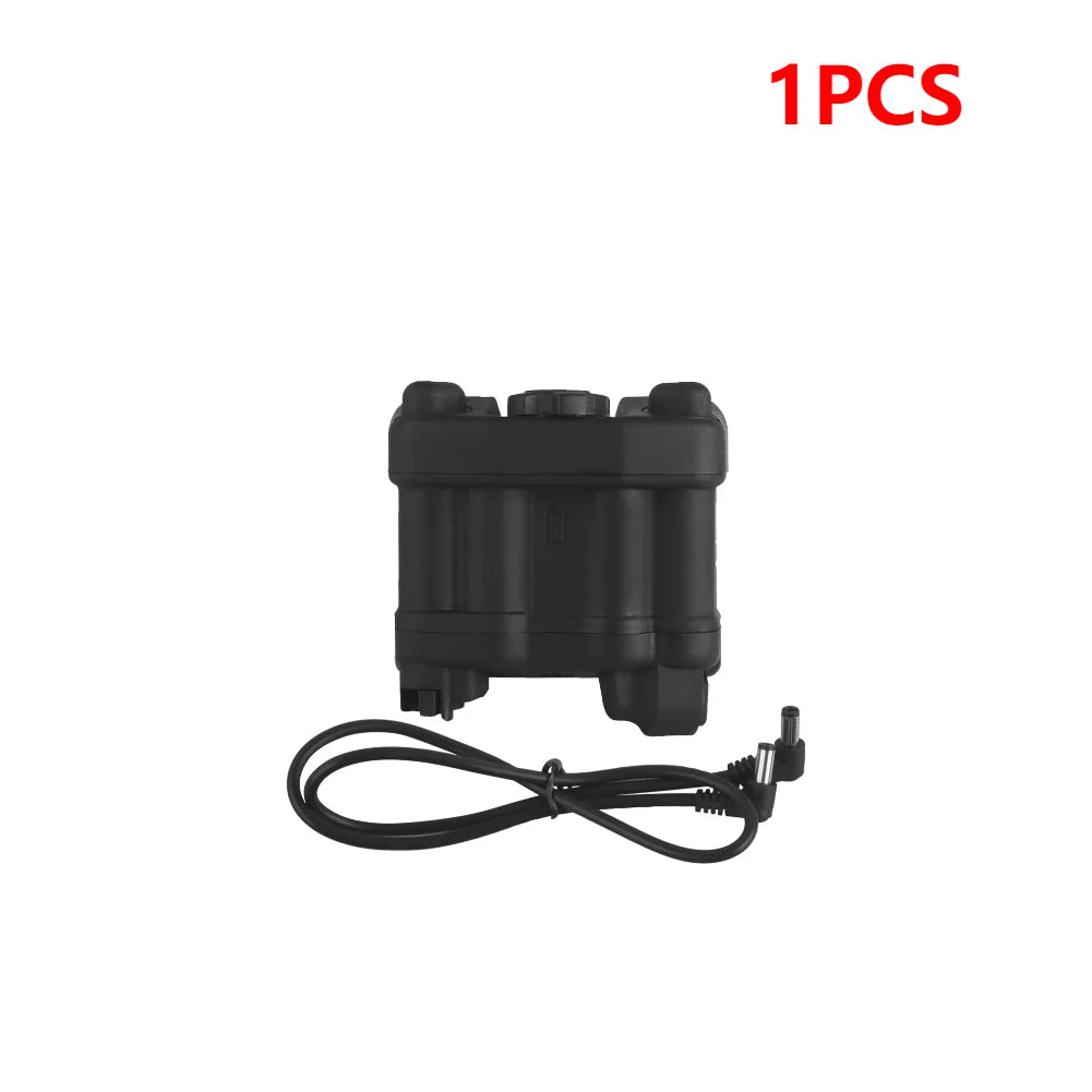 Elastic Adjustment Balance Weight Bag Adjustable Helmet Counterweight Pack Battery Storage Holder Pack for AN/PVS31 Battery Case