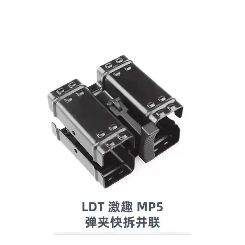 LDTmp5 Magazine Quick-Release Steel Coupler Mp5k Magazine Coupler, CS Tactical, Hunting Universal Accessory