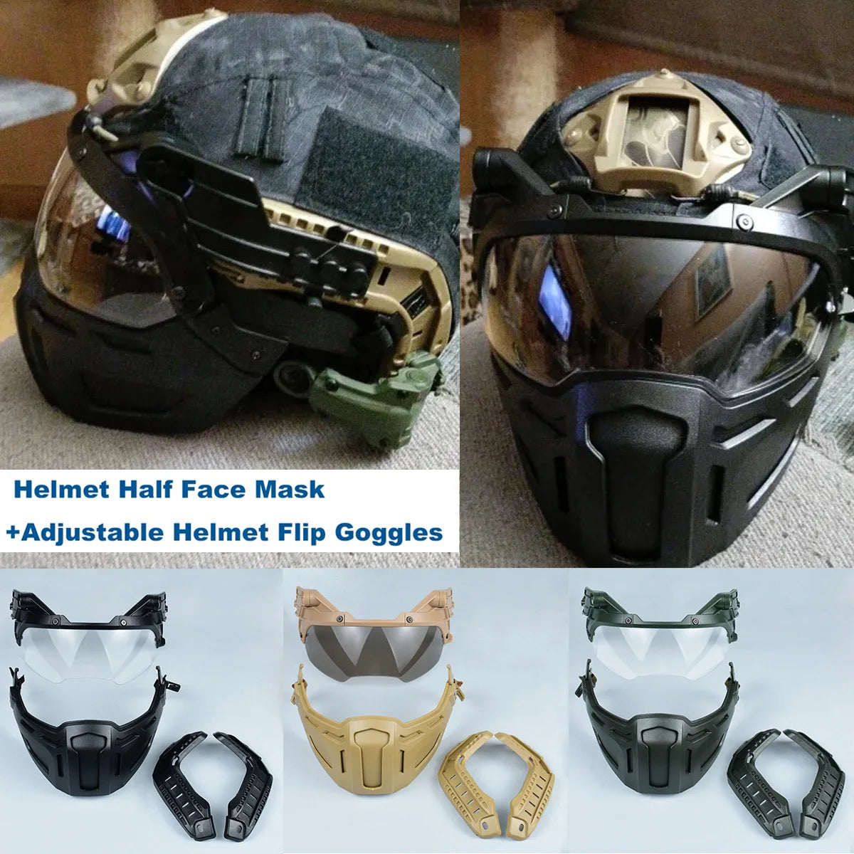 FAST Helmet Mask Goggles