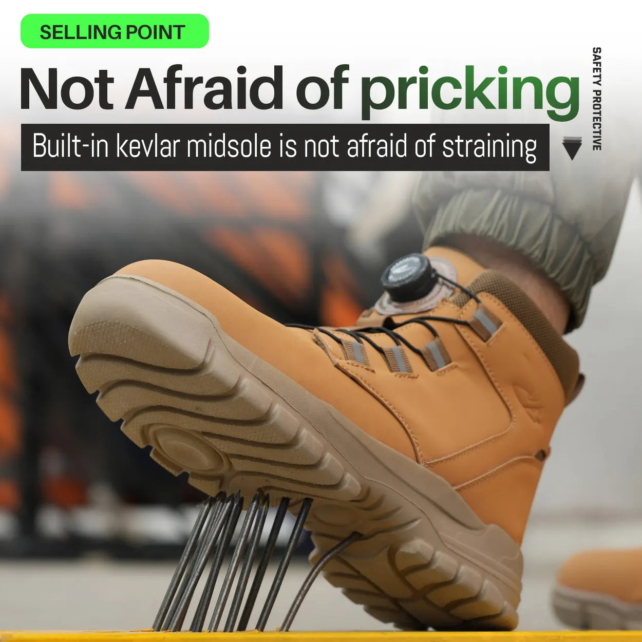 Size 47 48 Work Safety Boots Men Women Indestructible Steel Toe Work Shoes Autumn Winter Waterproof Protection Men Safety Shoes