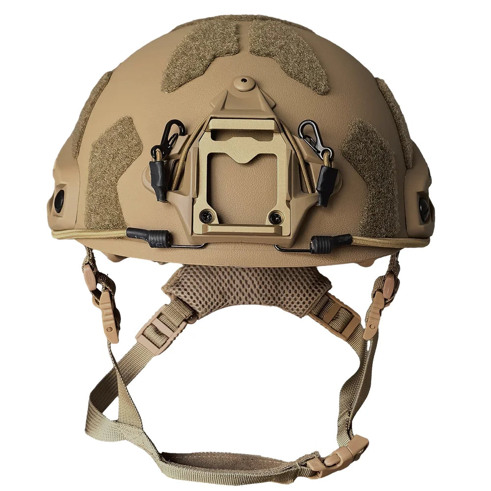 Military Tactical Helmet Set - Multi-Lens Goggles & Full Face Mask, Riot Airsoft CS Protective Gear for Outdoor Sports