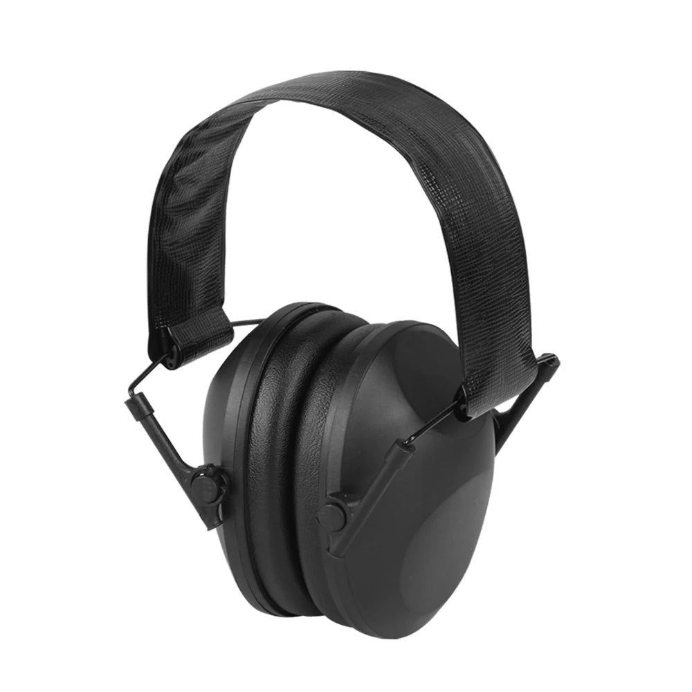 BOOIU Tactical Earmuffs Shooting Protection Hearing Earmuffs Adjustable Size Sleep Safety Noise-Proof Soundproof Headphones