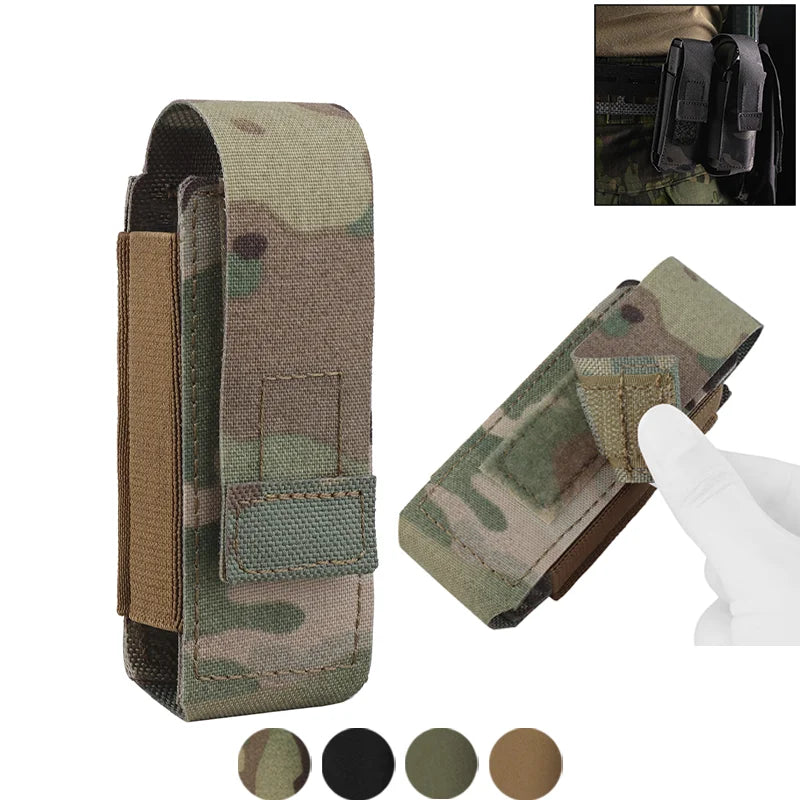 Lightweight MOLLE Utility Pouch Versatile Tool Organizer for Outdoor Airsoft Gear Essentials