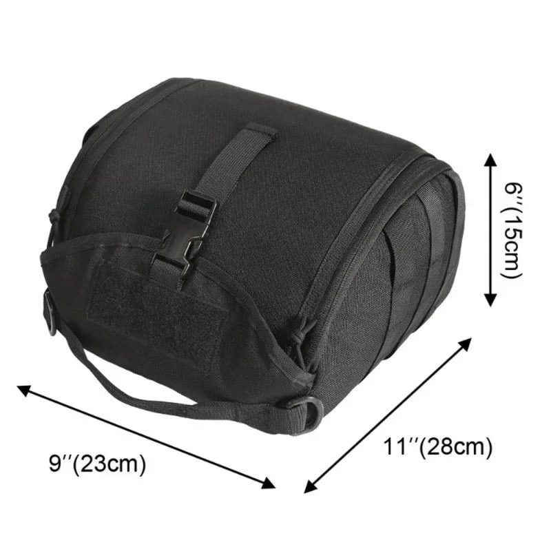 Tactical Helmet Bag Molle Storage Pack Military Pouch for Sports Hunting Combat Helmets