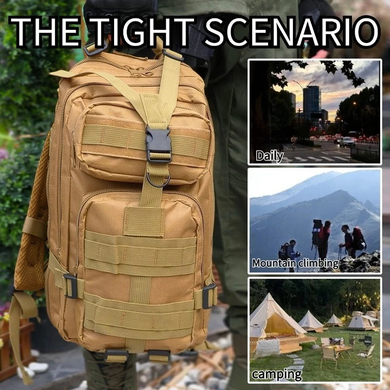 Outdoor Climbing Hunting Backpack Fishing Hiking Nylon Classic Tactical Backpack Travel Sports Camouflage Bag Tactical Backpack