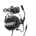 Airsoft Tactical Headset Foldable Earmuff Microphone Military Headphone Shooting Hunting Ear Protection Earphones earmor