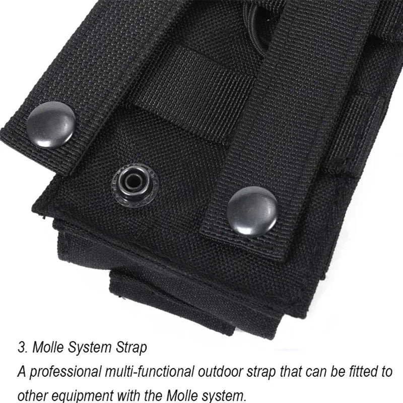 Universal Cartridge Pouch | 3-Gun Competition Magazine Holder | MOLLE-Compatible Range Accessory