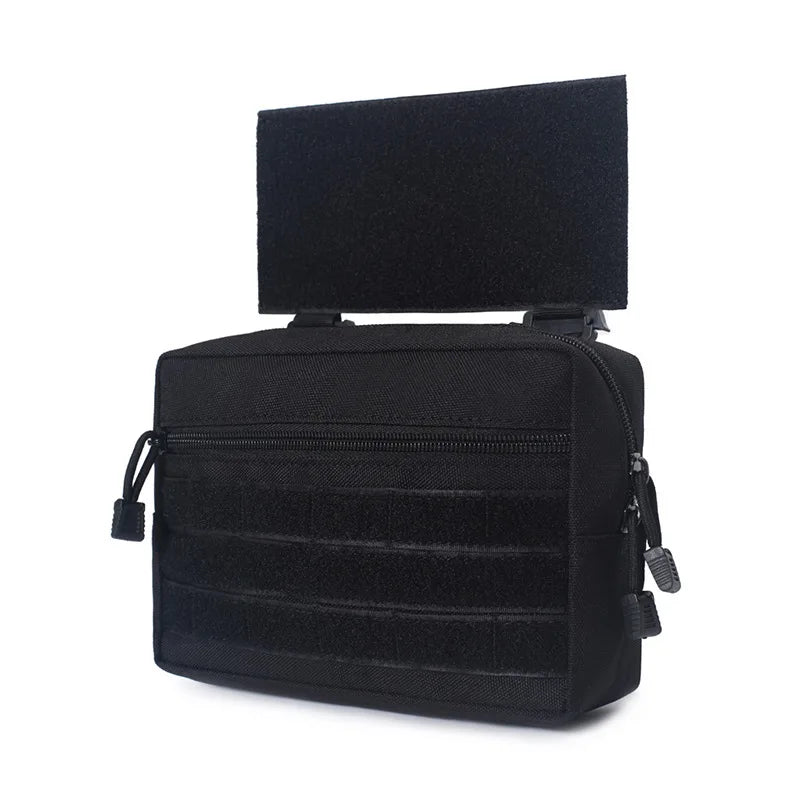 1000D Tactical Sack Pouch Sub Abdominal Drop Down Belly Utility Bag For D3 Chest Rig MK3 Hunting Vest Plate Carrier Storage Bag