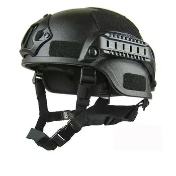FAST Tactical Helmet, Adjustable Airsoft Paintball Helmet with ARC Rail System for Outdoor Training & Hunting
