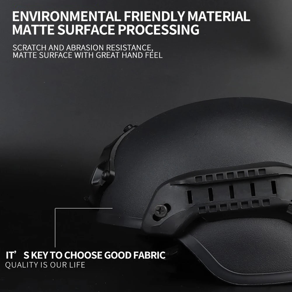 High Quality FAST Helmet MICH2000 Airsoft MH Tactical Helmet Outdoor Tactical Painball Hunting SWAT Riding Protect Equipment