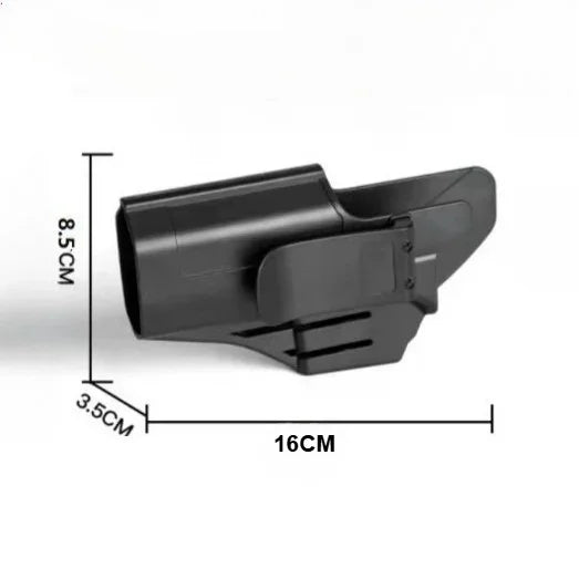 2026 NEW Quick Release Tactical Waist Carry Sleeve for G18 Plastic Outdoor Quick Pull Gear with 20mm Rail Mount Accessory
